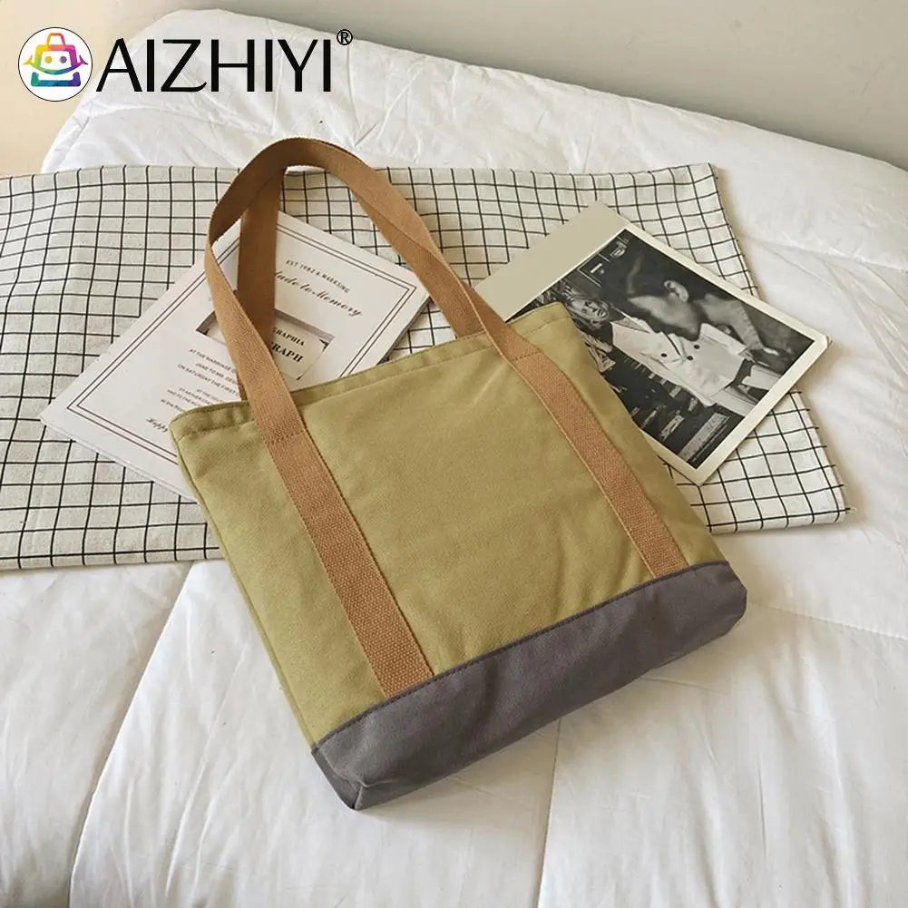 College Style Chain Handbag Large Capacity Shopping Bags