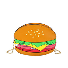 Fashion Crossbody Bag for Women Small Wallet Shoulder Bag Hamburger Messenger