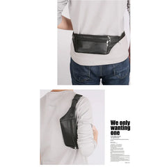 Men Belt Pouch Fanny Pack Waist Purse Clutch Bag