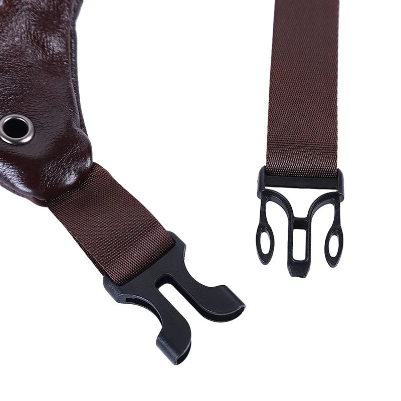 Men Belt Pouch Fanny Pack Waist Purse Clutch Bag