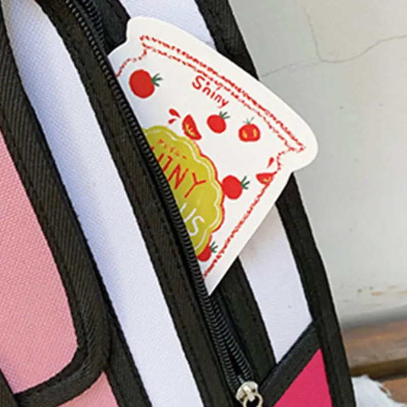 Creative Women 2D 3D Drawing Backpack School Bag for Teen Girls