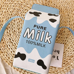 Cartoon Printed Shoulder Crossbody Bag for Lady Girls