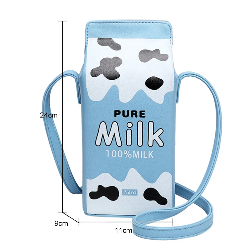 Cartoon Printed Shoulder Crossbody Bag for Lady Girls