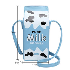 Cartoon Printed Shoulder Crossbody Bag for Lady Girls