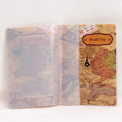 Passport Holder Wallet Travel ID Address PU Leather Men Women Cover