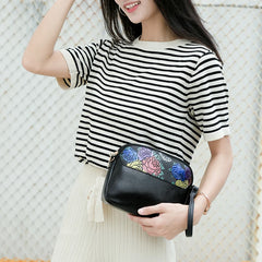 Hand-painted Large Capacity Cross Body Bag