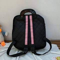 Creative Women 2D Drawing Backpack for Teen Girls