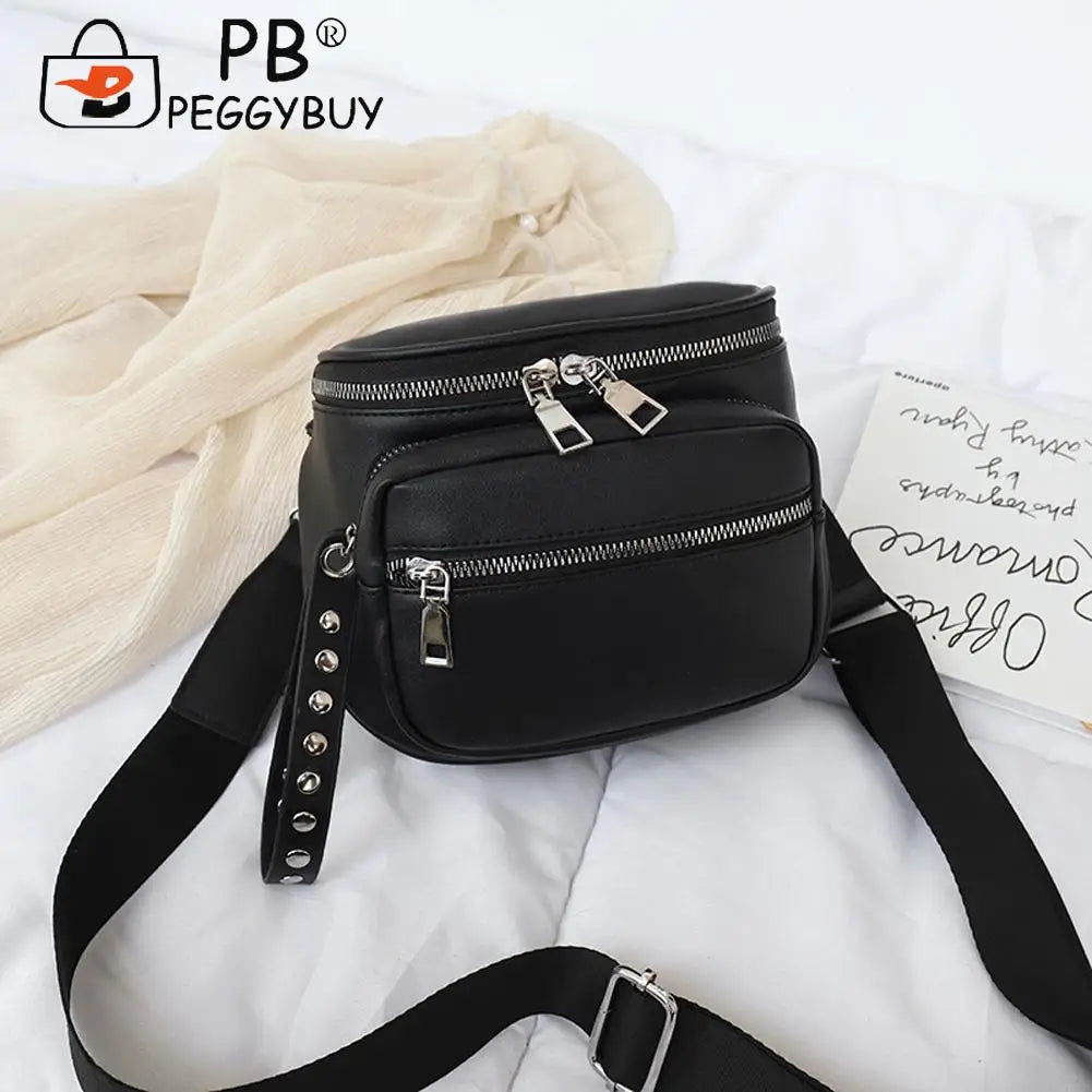 Stylish Women Handbag PU Leather Shoulder Bag