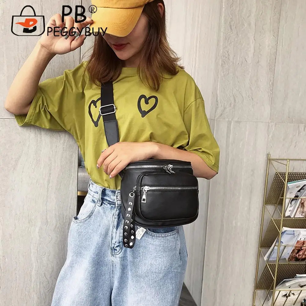 Stylish Women Handbag PU Leather Shoulder Bag