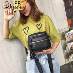 Stylish Women Handbag PU Leather Shoulder Bag