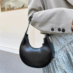Crescent Armpit Mini Tote Shoulder Bag for Women