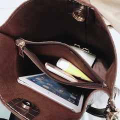 Crocodile Pattern Crossbody Bags Women Handbags PU Leather Shoulder Tote Bag