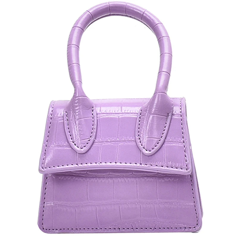Crocodile Pattern Crossbody Bag for Women Handbags Shoulder Messenger Bag