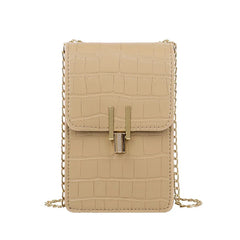 Crocodile Pattern Women Bag Shoulder Bag PU Crossbody Bags