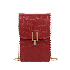 Crocodile Pattern Women Bag Shoulder Bag PU Crossbody Bags