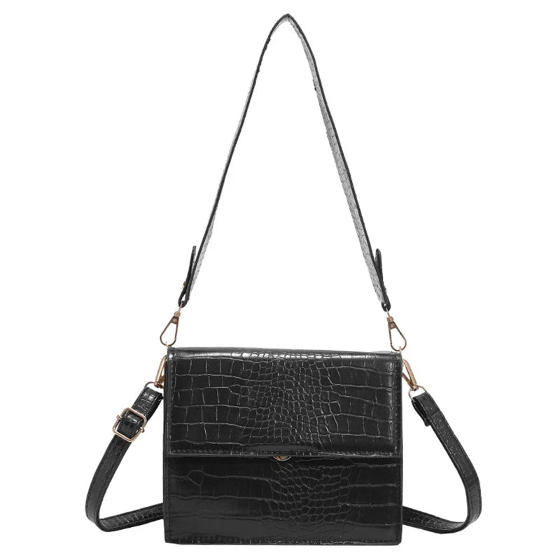 Crocodile Pattern Shoulder Bag Handbags Women Crossbody Bags