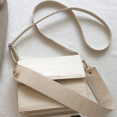 Crocodile Pattern Shoulder Bag Handbags Women Crossbody Bags