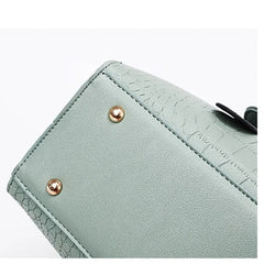 Crocodile Pattern Pu Leather Bag Large Women Leather Handbags