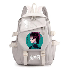 Cartoon Demon Slayer Men's Backpack Travel Large Capacity School Bag