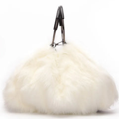 Faux Fur Crossbody Bag Warm Handbags Large Capacity Bolsa Feminina