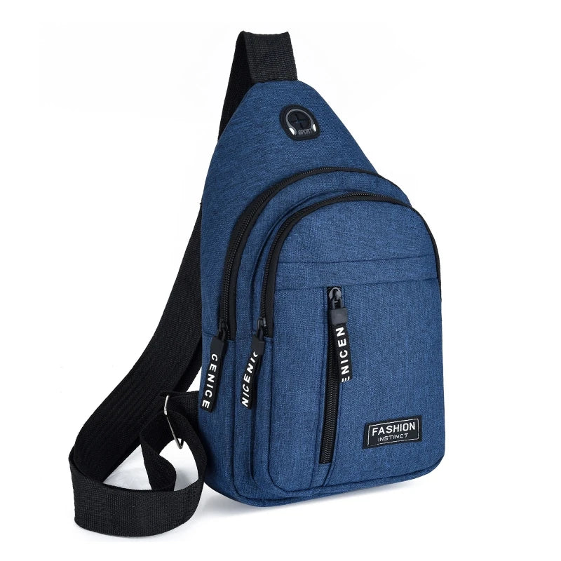 Casual Travel Waist Chest Bag Small Chest Pack Handbag
