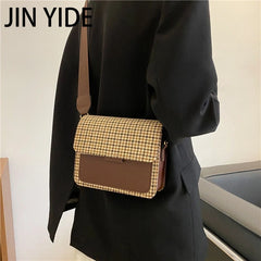 Crossbody Bag Female Shoulder Bag Women Bag Handbag Purse Retro PU Leather