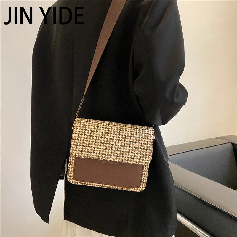 Crossbody Bag Female Shoulder Bag Women Bag Handbag Purse Retro PU Leather