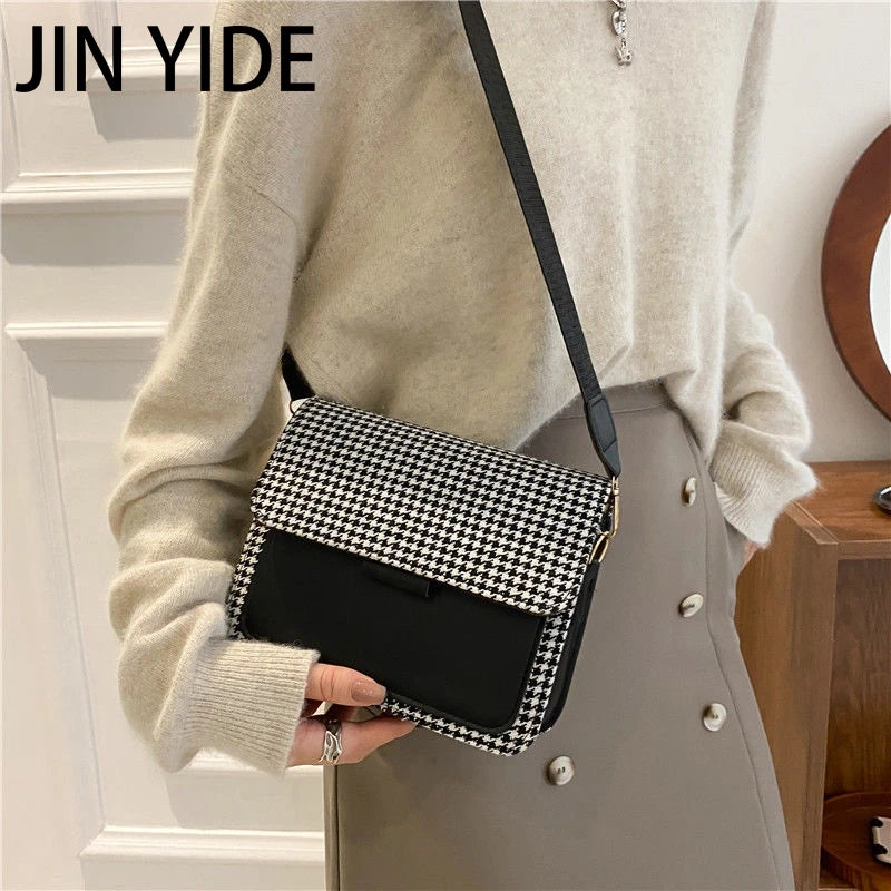Crossbody Bag Female Shoulder Bag Women Bag Handbag Purse Retro PU Leather