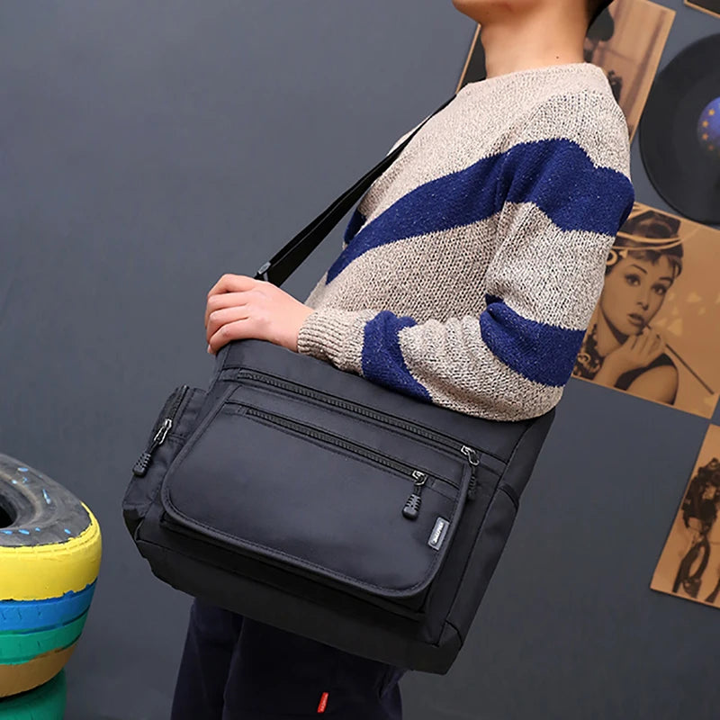Nylon Crossbody Bag: Waterproof & Wear-resistant Shoulder Bag