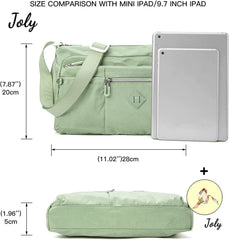 Waterproof Crossbody Bag for Women Lightweight Shoulder Handbag