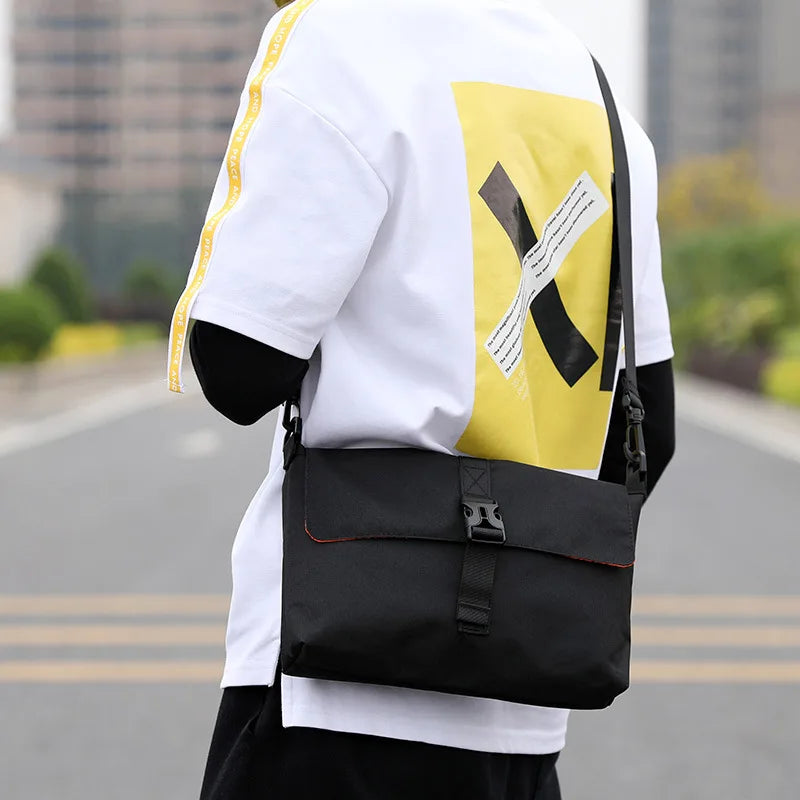 Men Street Oxford Bicycle Messenger Crossbody Bag