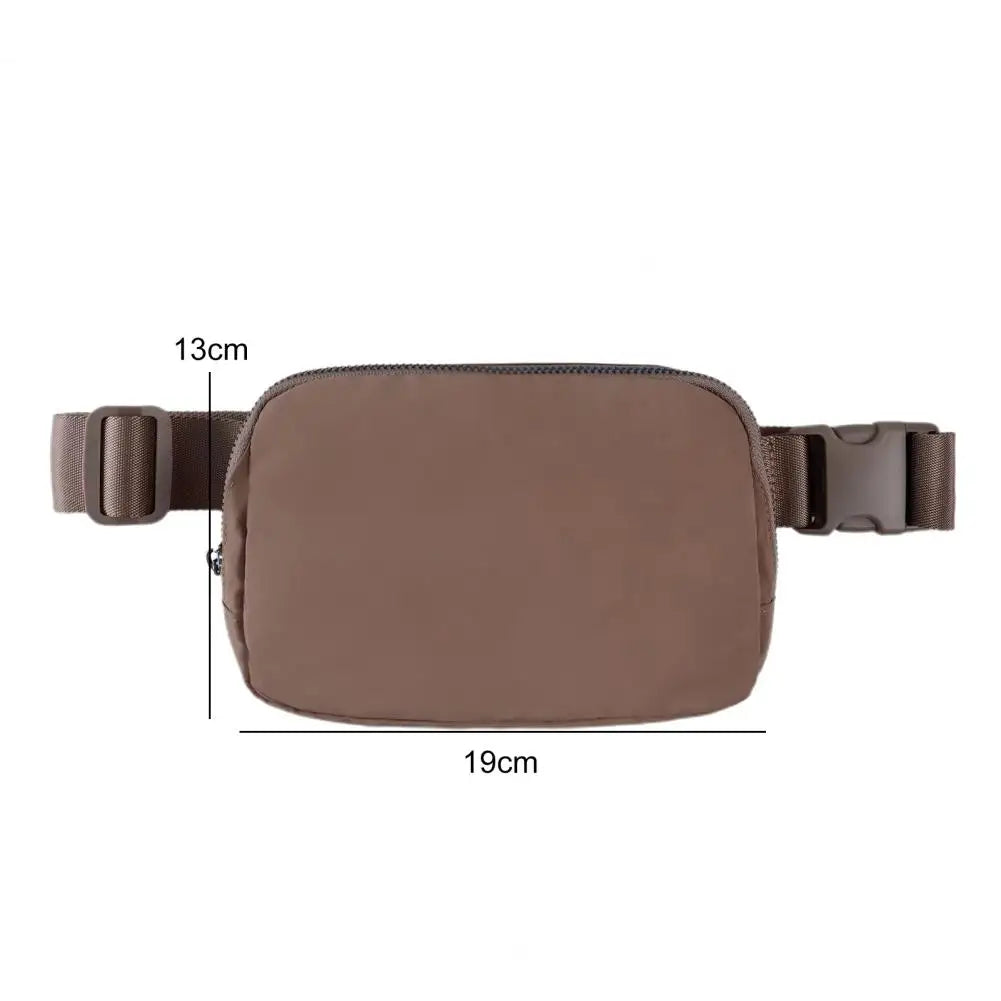 Waterproof Sports Belt Bag Female Crossbody Bag Anti Scratch Fanny Pack