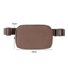 Waterproof Sports Belt Bag Female Crossbody Bag Anti Scratch Fanny Pack