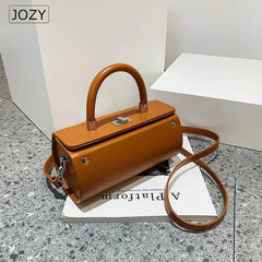 Vintage Leather Crossbody Bag for Women Lady Handbag