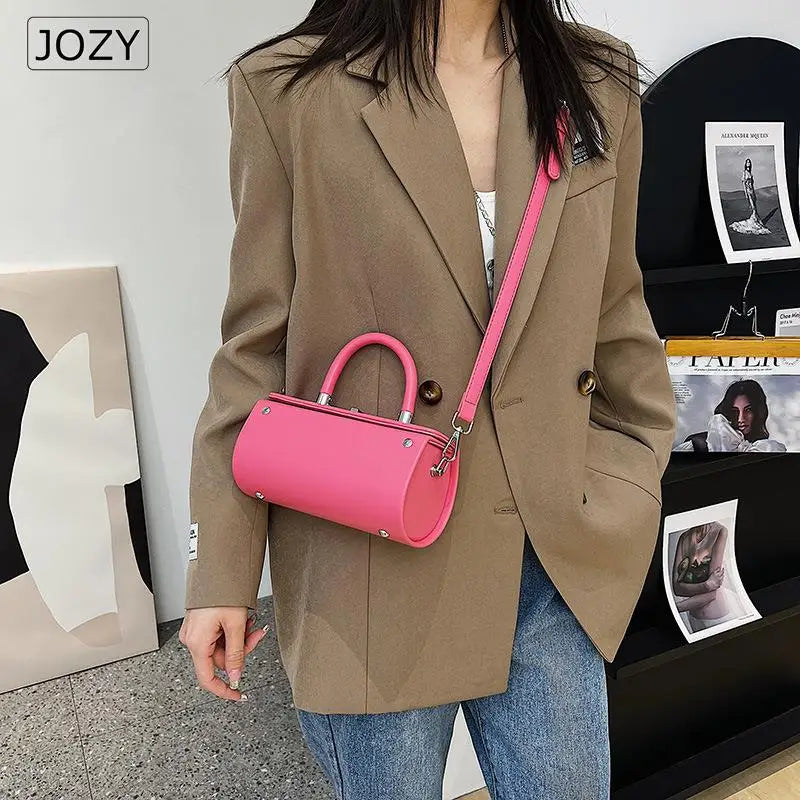 Vintage Leather Crossbody Bag for Women Lady Handbag
