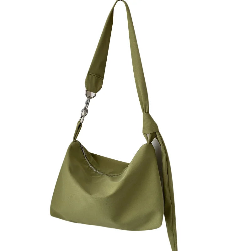 Nylon Crossbody Bag Women Handbag Chain Messenger Shoulder Bag