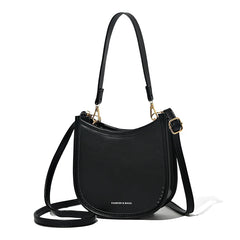 Leather Crossbody Bag for Women, Shoulder Messenger Handbag