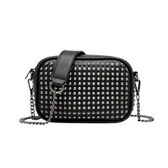 Rivet Chain Shoulder Bag Small Female Messenger Bags High Mini Clutch Bag