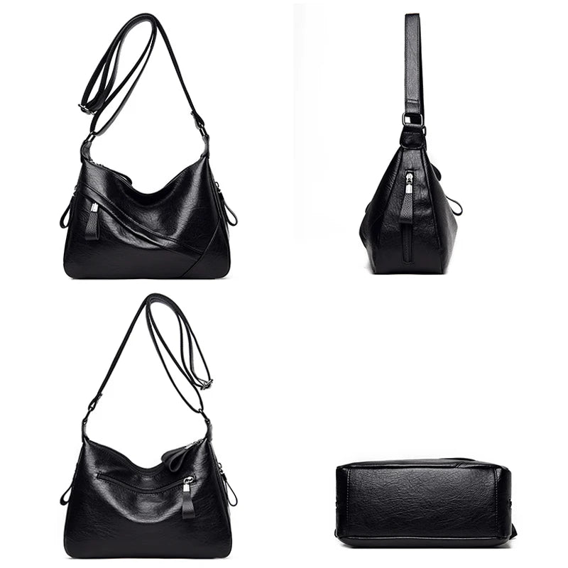 Crossbody Bags Handbag Large Capacity Women Handbag High Leather Handbags