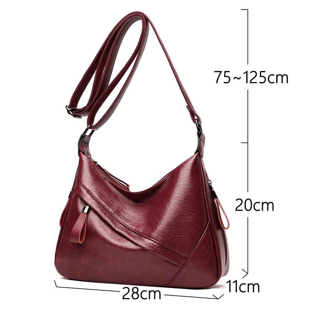 Crossbody Bags Handbag Large Capacity Women Handbag High Leather Handbags