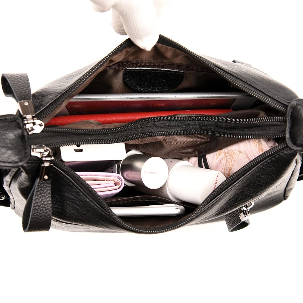 Crossbody Bags Handbag Large Capacity Women Handbag High Leather Handbags