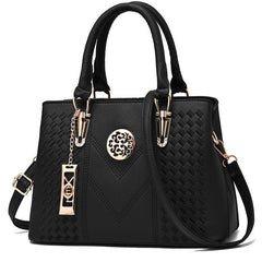 Women's Multifunction Leather Shoulder Bag Crossbody Tote Handbag