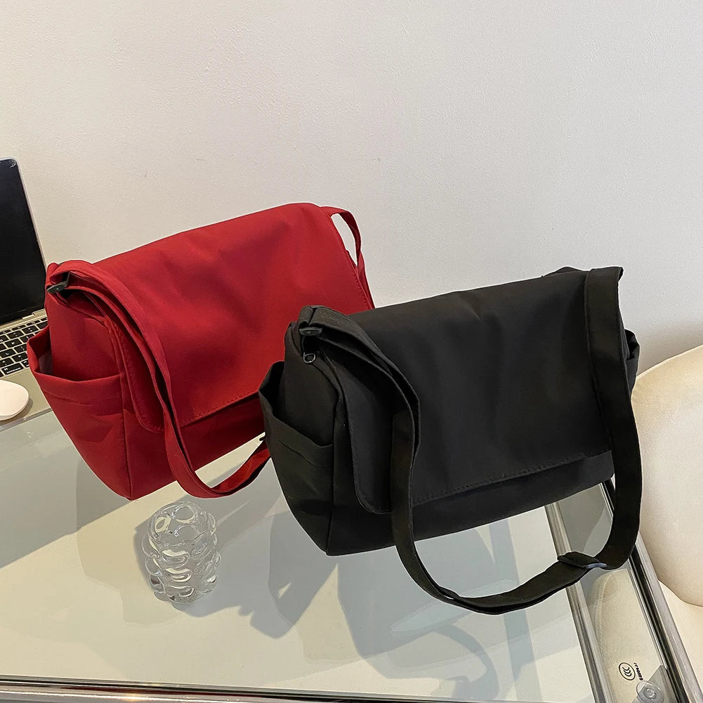 Oxford Cloth Top-Handle Handbag Totes Small Messenger Clutch Purse Bag for Women