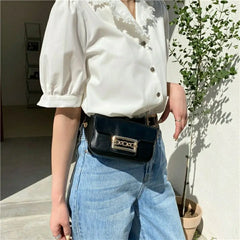 Crossbody Bags PU Leather Cover Casual Mini Flap Females Handbags