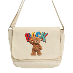 Large Capacity Bear Series Crossbody Bag for Women