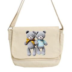 Large Capacity Bear Series Crossbody Bag for Women