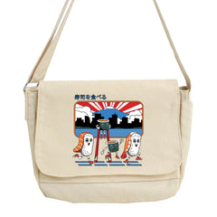 Crossbody Bag Women Large Capacity Shoulder Messenger Bag Japan Pattern Ladies