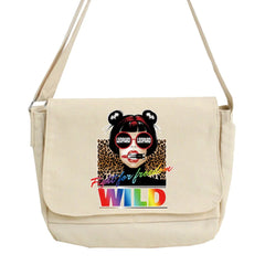 Leopard Pattern Crossbody Bag Women Large Capacity Shoulder Messenger Purse