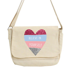 Love Pattern Large Crossbody Bag for Women