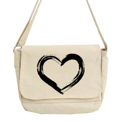 Love Pattern Large Crossbody Bag for Women